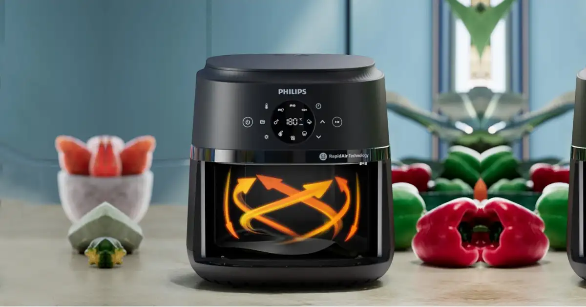 Heißluftfritteuse funktioniert nicht mehr