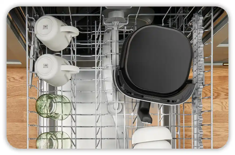 Welche Teile des Philips Airfryers dürfen wirklich in die Spülmaschine