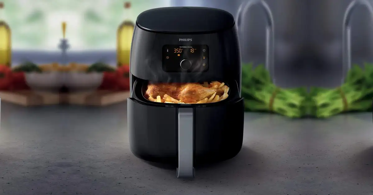 Wie funktioniert die Philips Heißluftfritteuse