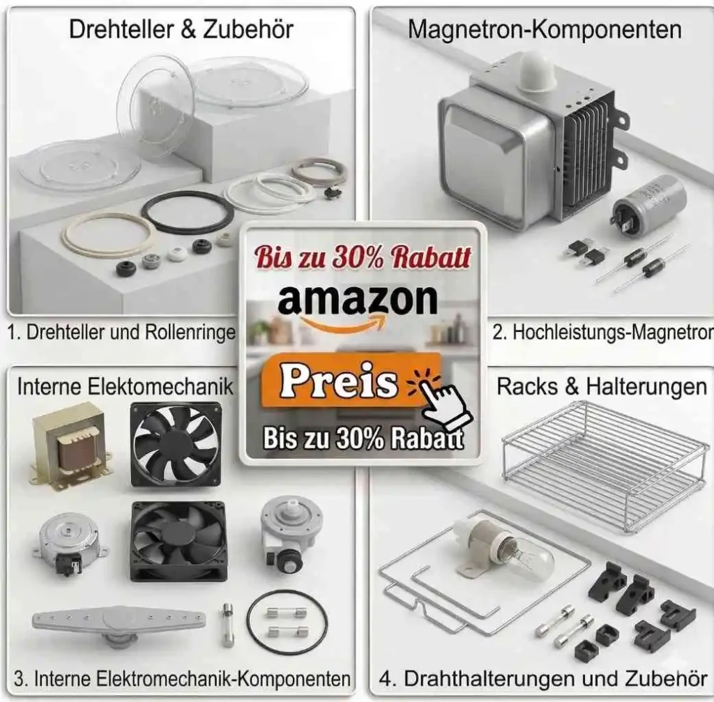 Ersatzteile für die Mikrowelle