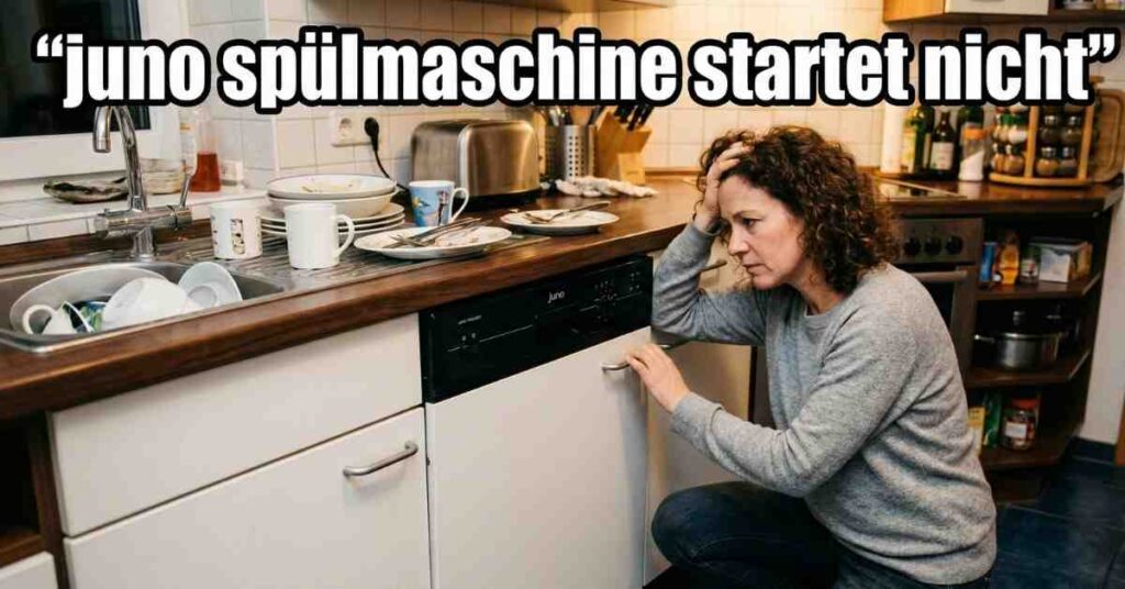 Juno Spülmaschine startet nicht Gefixt!