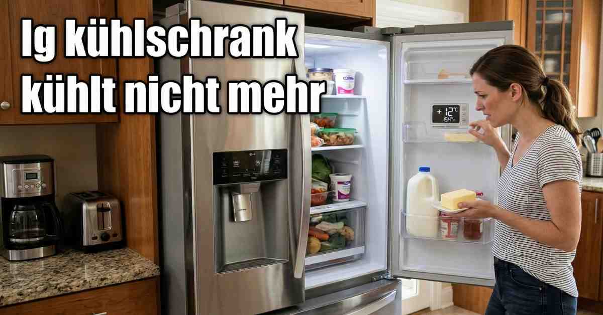 LG Kühlschrank kühlt nicht mehr Gau-Stopp!