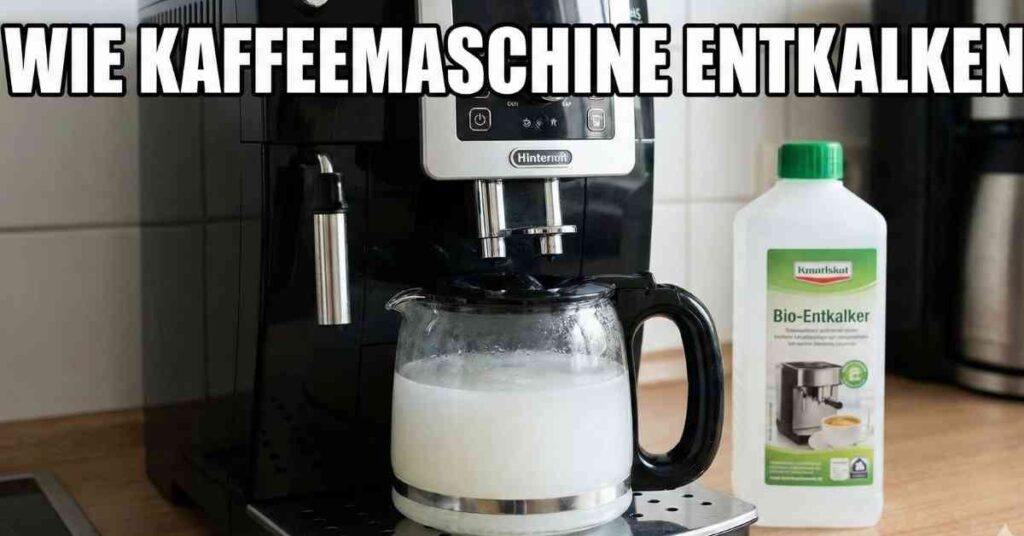 wie kaffeemaschine entkalken