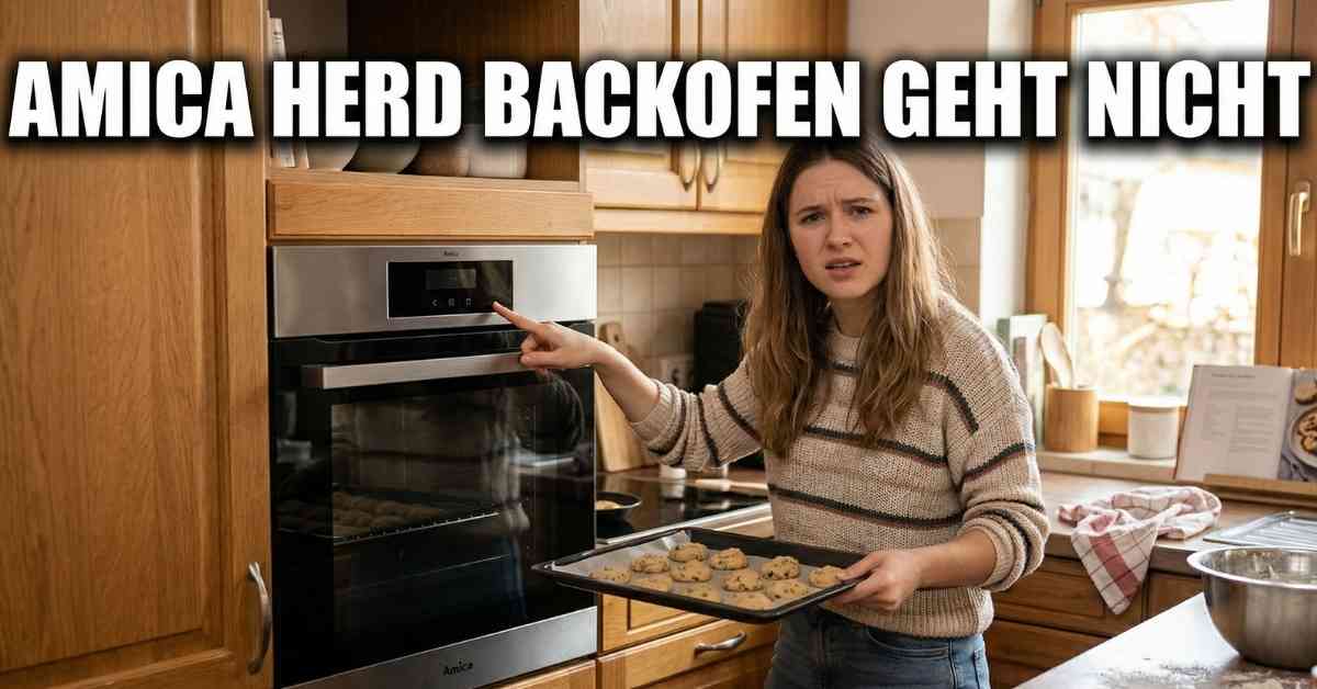 Amica Herd Backofen geht nicht Meine besten Tipps