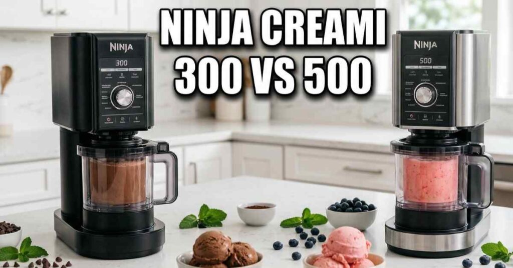 Der große Ninja Creami 300 vs 500 Test für zu Hause