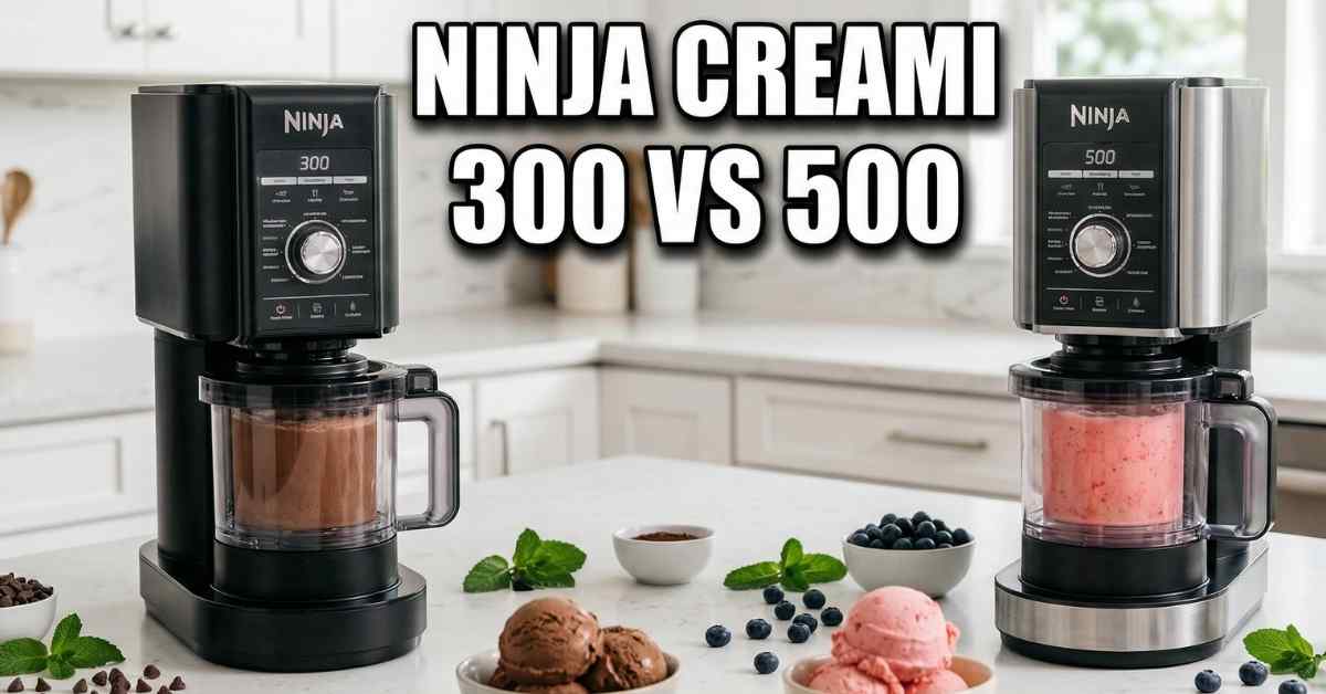 Der große Ninja Creami 300 vs 500 Test für zu Hause
