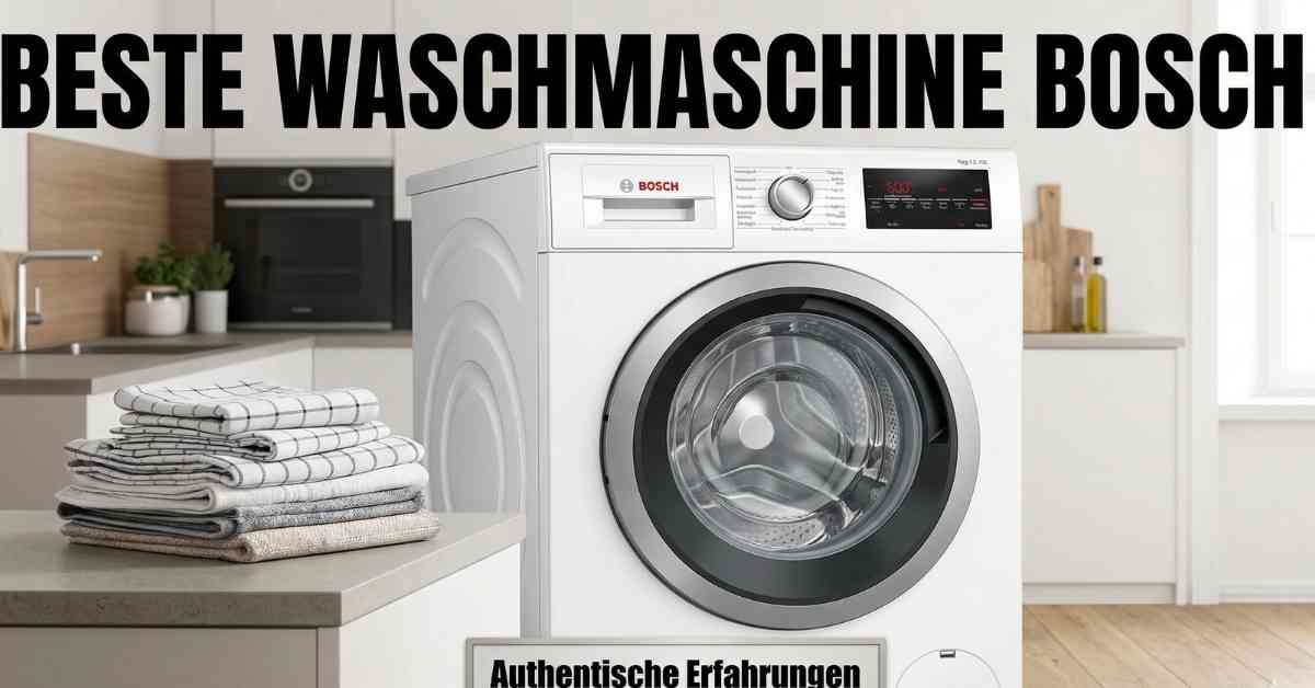 Die beste Waschmaschine Bosch
