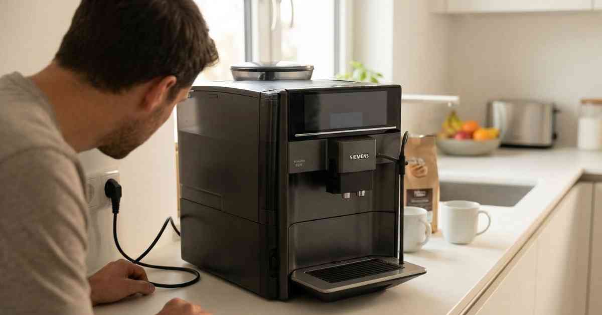 Hilfe Siemens Kaffeevollautomat geht nicht mehr an