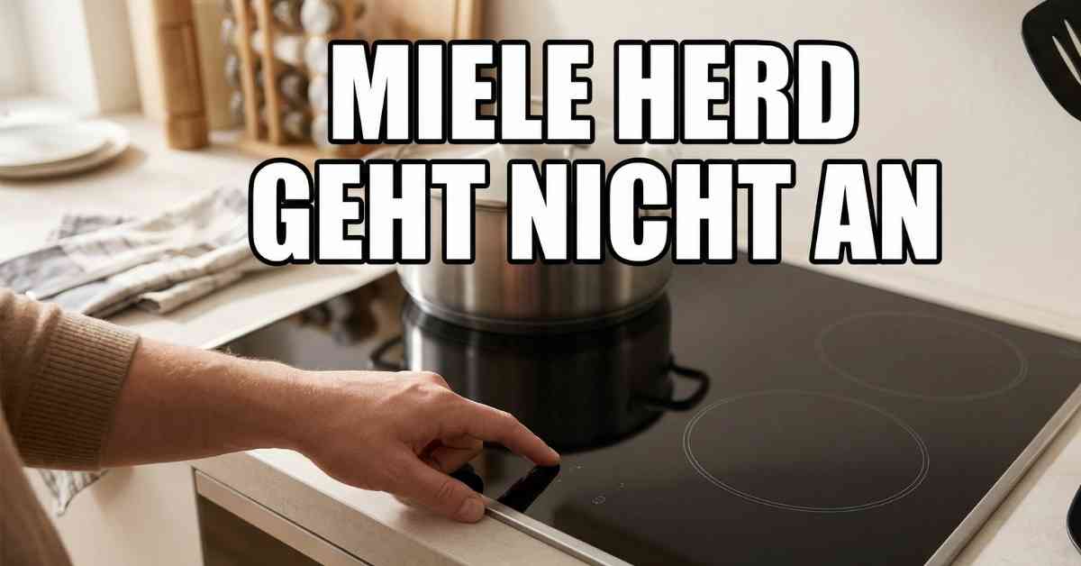 Hilfe, mein Miele Herd geht nicht an Die besten Tipps
