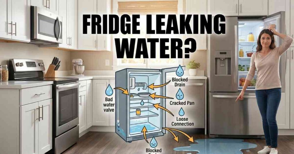 Lösung Warum kommt Wasser unter dem Kühlschrank raus