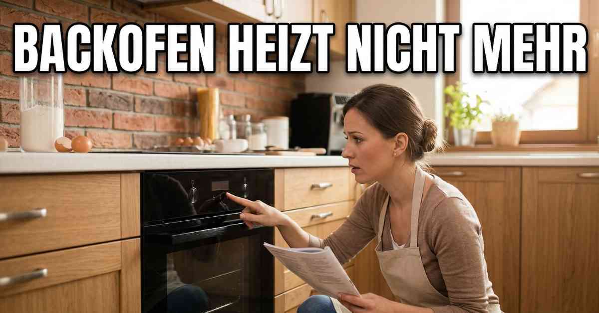 Mein Backofen heizt nicht mehr Meine besten Tipps dazu