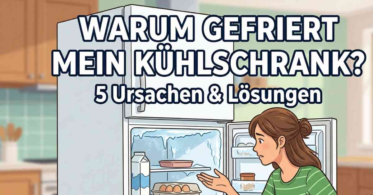 Warum gefriert mein Kühlschrank Meine echten Tipps