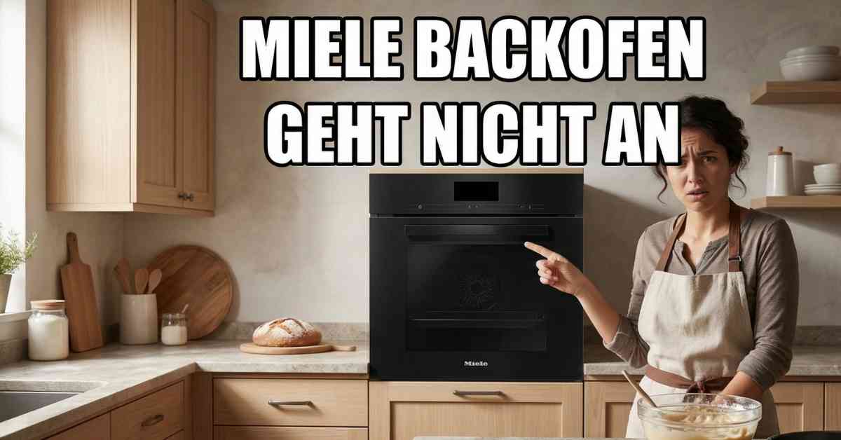 miele backofen geht nicht an